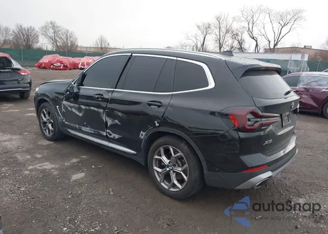 2022 BMW X3 xDrive30I from USA, damaged, VIN 5UX53DP06N9L22430